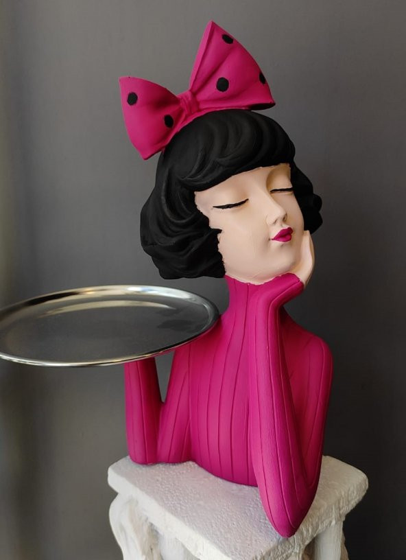 TEPSİLİ KIZ BİBLO ürün görseli