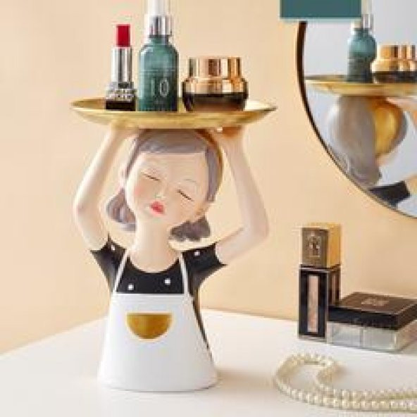 TEPSİLİ KIZ BİBLO ürün görseli