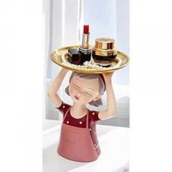 TEPSİLİ KIZ BİBLO ürün görseli