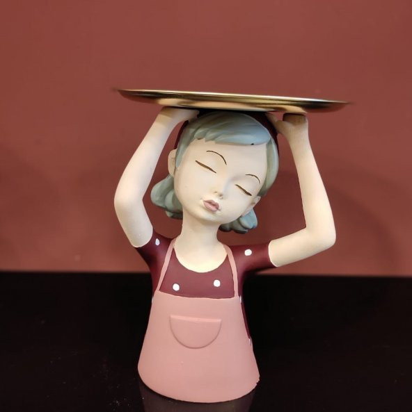 TEPSİLİ KIZ BİBLO ürün görseli