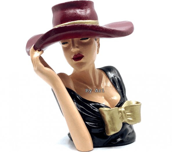 ŞAPKALI KIZ BİBLO ürün görseli