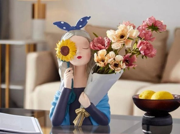 BUKETLİ KIZ BİBLO ürün görseli