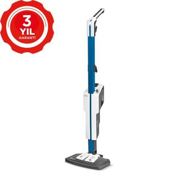 Polti Vaporetto Style SV620 2si 1 Arada 1500 W Buharlı Paspas, Mavi