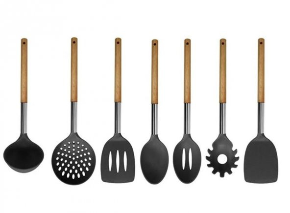 Bambum Guina Oluklu Servis Kaşığı B3395 - 3