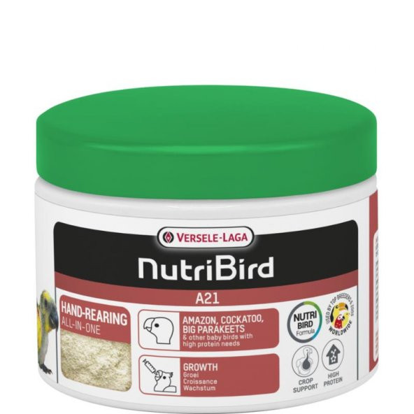Nutribird A21 Elle Yetiştirme Maması 250gr