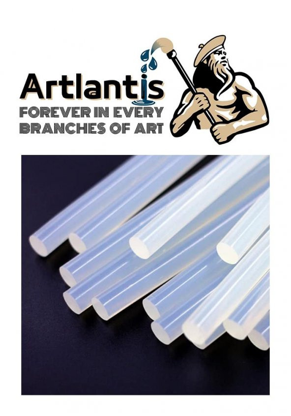 Kalın Sıcak Silikon Mum 30 Adet 1 Paket Mum Çubuk Silikon Kalın Silikon Tabanca Yedeği Kalın 1 Paket - 4