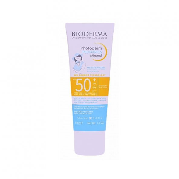 Photoderm Pediatrics Mineral SPF50+ Yenidoğan Bebeklere Özel Güneş Koruyucu 50g