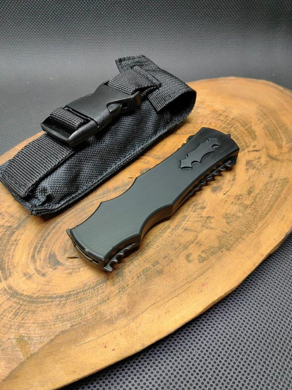 BİLTEK SHOP Burk Knives İçten Çıkmalı Otomatik Komple Titanyum Kasa Çakı