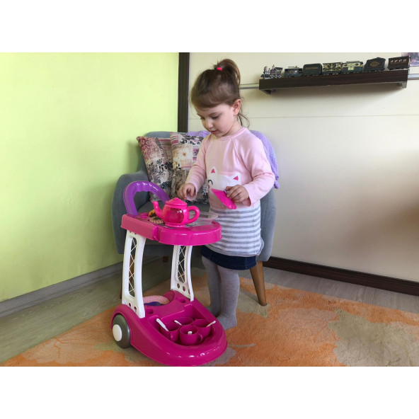 FURKAN TOYS ARABALI YENİ ÇAY SETİ 30 PARÇA - 2