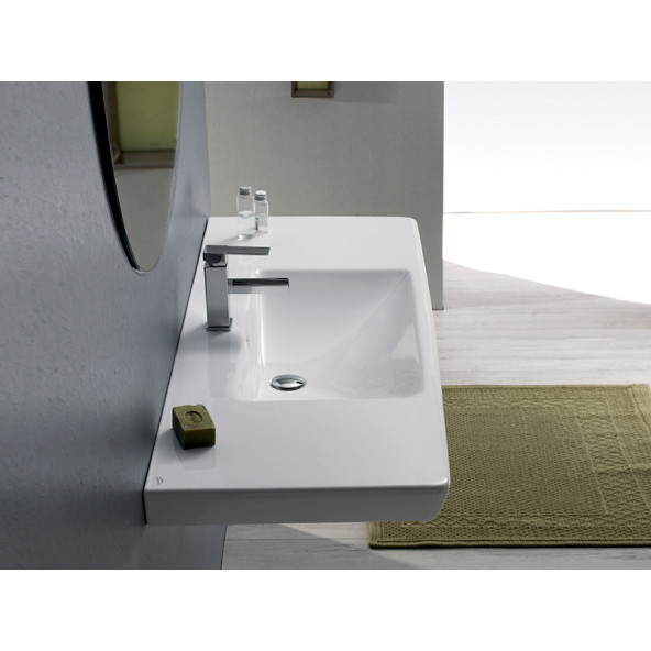 Turkuaz Cerastyle Turkuaz Porto D Etajerli Lavabo 85 cm (Derınlık 48 Cm) - 4