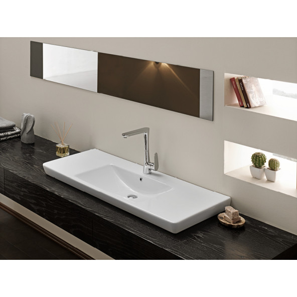 Turkuaz Cerastyle Turkuaz Porto D Etajerli Lavabo 85 cm (Derınlık 48 Cm) - 6