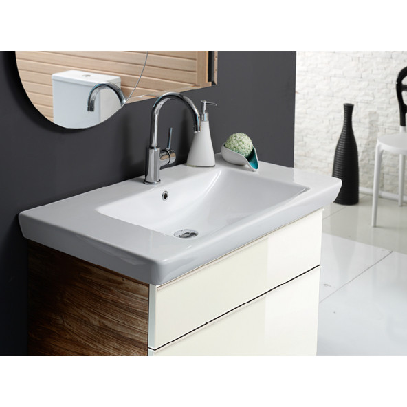 Turkuaz Cerastyle Turkuaz Porto D Etajerli Lavabo 85 cm (Derınlık 48 Cm) - 9