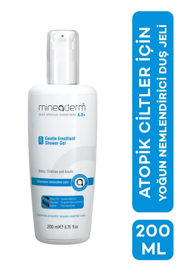 mineaderm Gentle Emollient Shower Gel