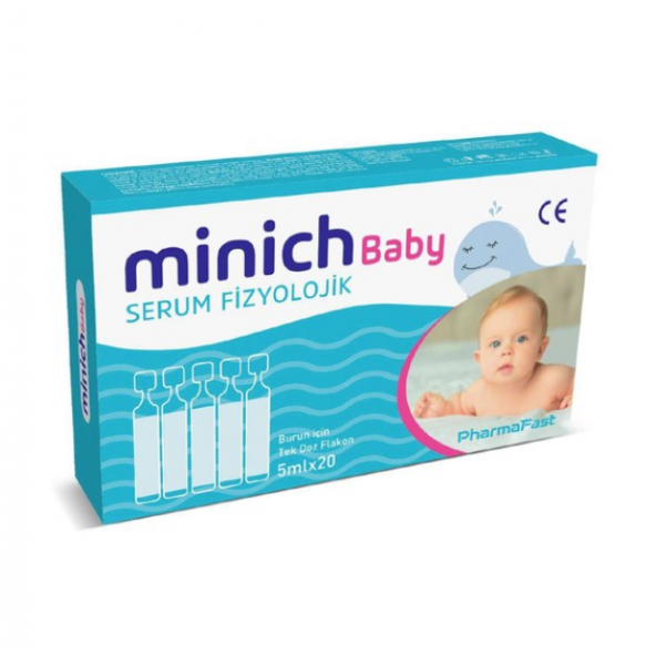 Minich Baby Serum Fizyolojik 5 ml 20li