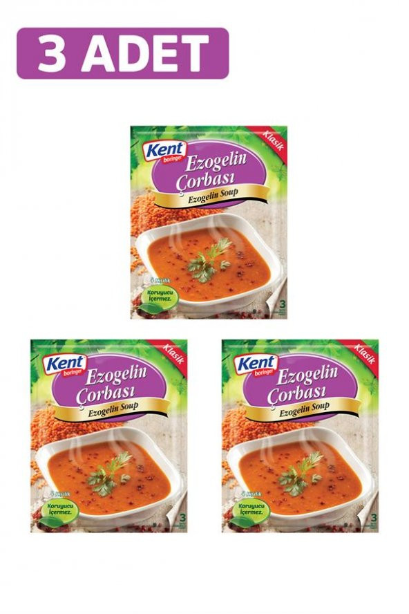 Ezogelin Çorbası 65g 3 adet