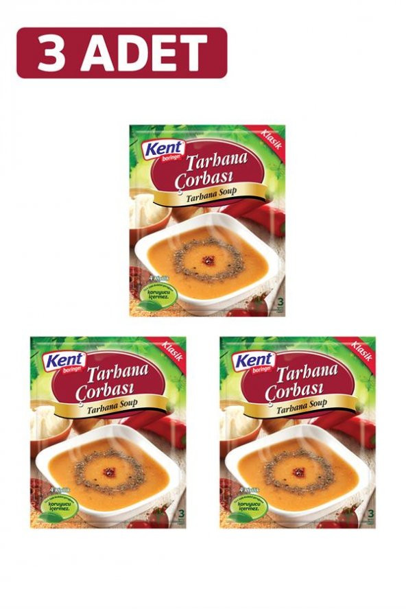 Tarhana Çorbası 74g 3 adet
