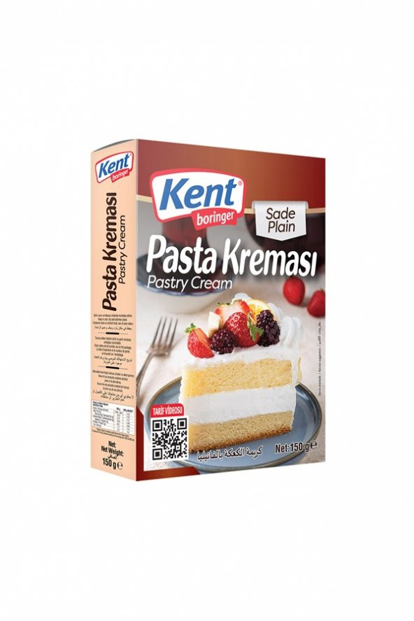 Kent Boringer Pasta Kreması Sade 150 Gr