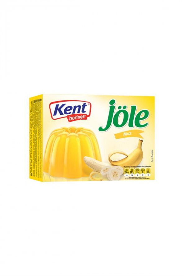 Muz Aromalı Jöle 85g