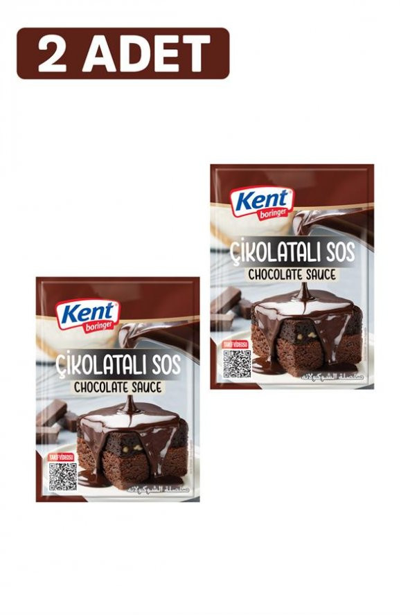 Çikolatalı Sos 125g 2 adet