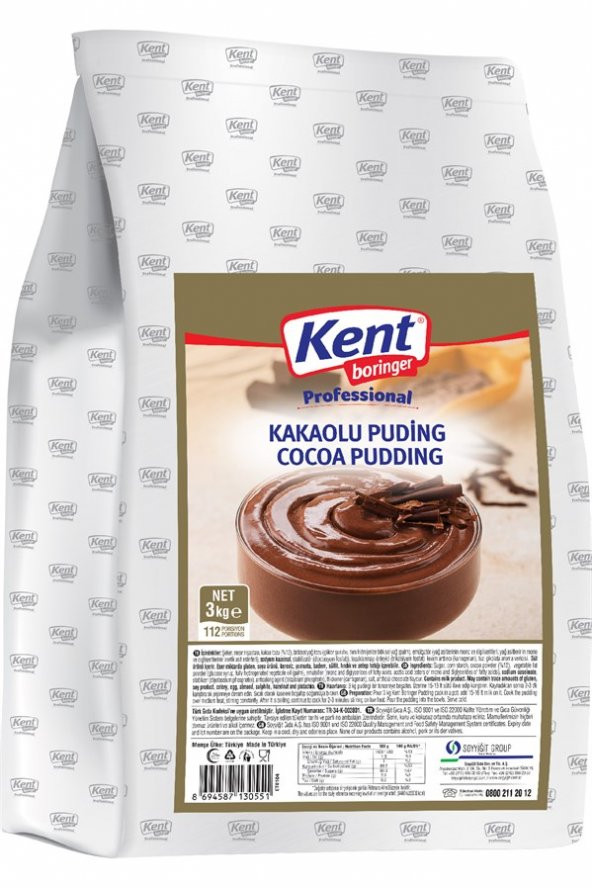 KB Professional Kakaolu Puding 3 Kg