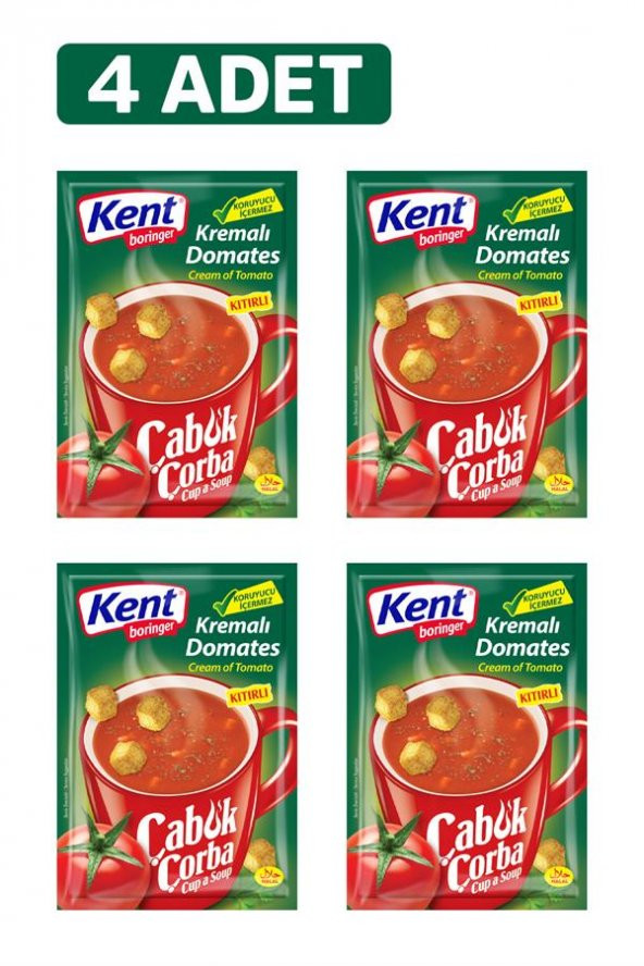 Kremalı Domates Çorbası 22g 4 adet