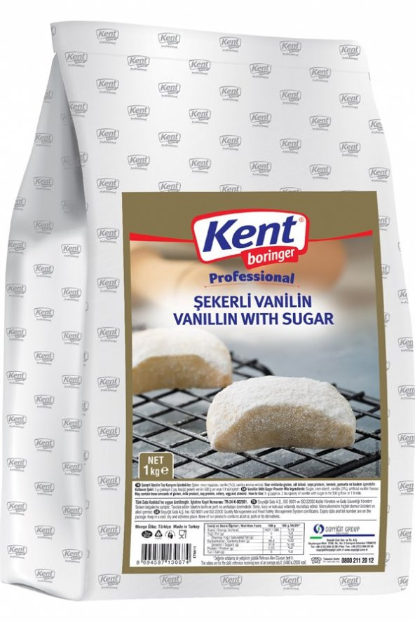 KB Professional 1 Kg Şekerli Vanilin