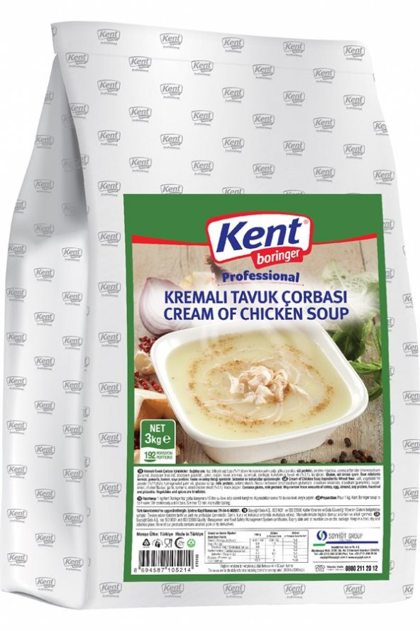 KB Professional Kremalı Tavuk Çorbası 3 Kg