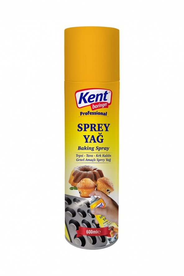 KB Professional Sprey Tava Yağı 600 ml