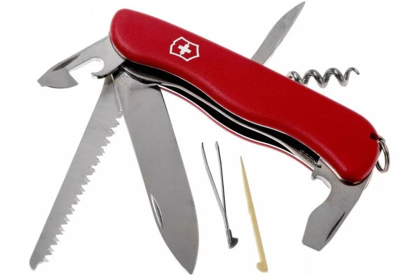 Victorinox Forester 0.8363 Kırmızı İsviçre Çakısı 111mm 12F - Resim 2