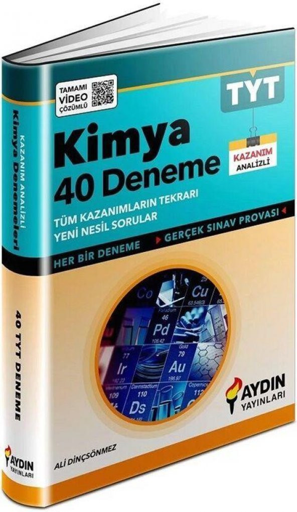 TYT Kimya 40 Deneme Aydın Yayınları ürün görseli 1