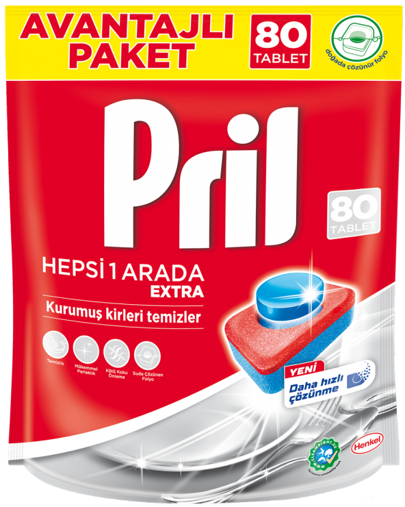 Pril Hepsi 1 Arada 80Li Extra - 2