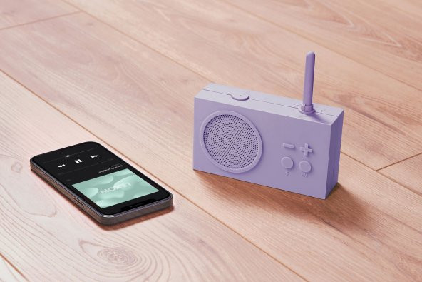Tykho 3 Radyo ve Bluetooth Hoparlör Lila - 5