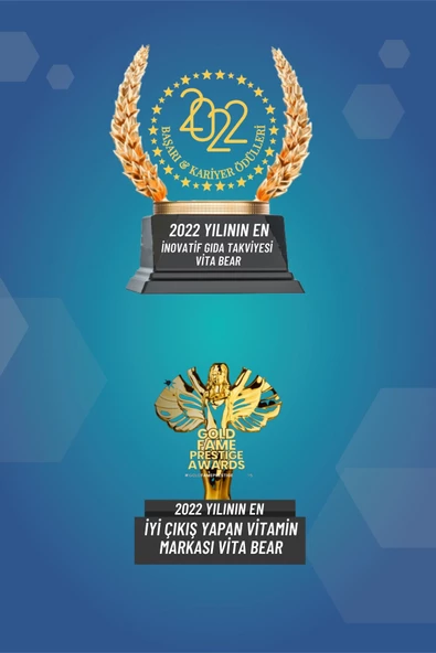 Vita Bear Beautiful Bear Cilt Vitamini 60 Adet Gummies - 5