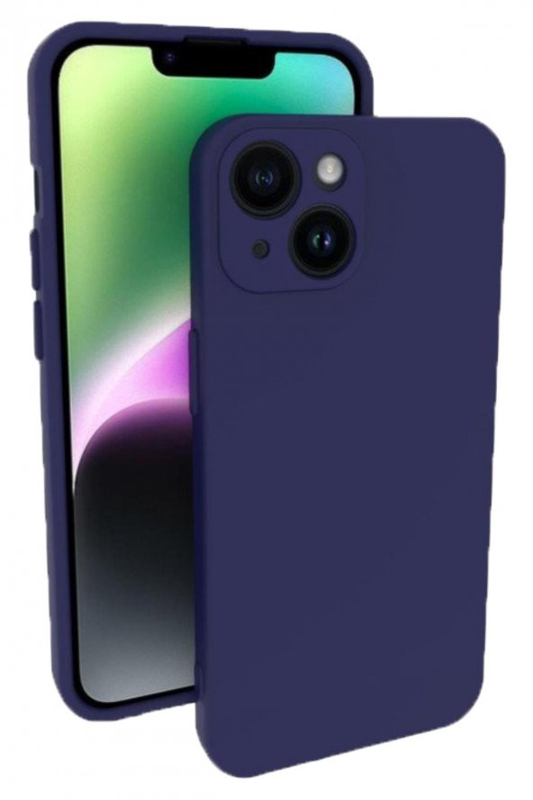 Apple iPhone 14 Uyumlu Kılıf Uyumlu Kamera Korumalı Silikon Rubber Arka Kapak - 2