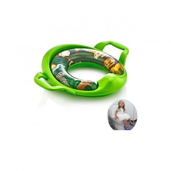 Softy Comfort Kids Klozet Adaptörü Yeşil