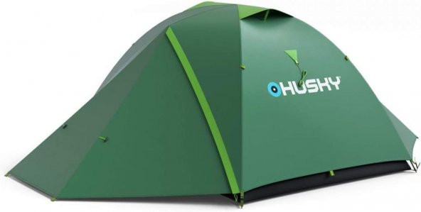 HUSKY Burton 2+1 Kişilik 3 Mevsim Kamp Çadırı Yeşil - 4