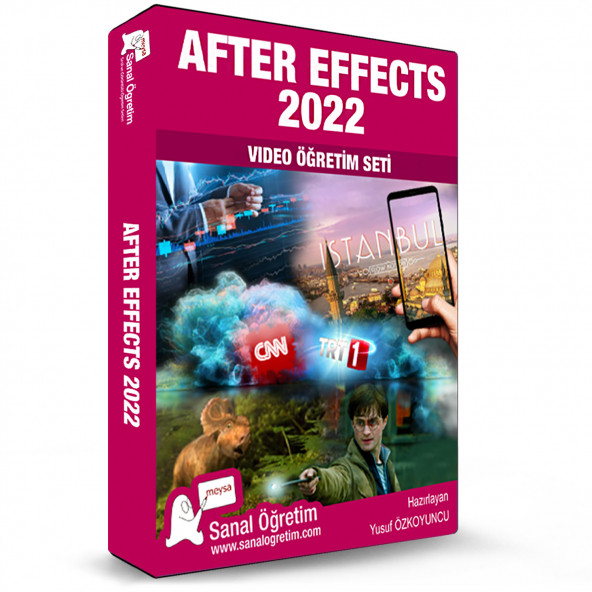 After Effects 2022 Video Ders Eğitim Seti