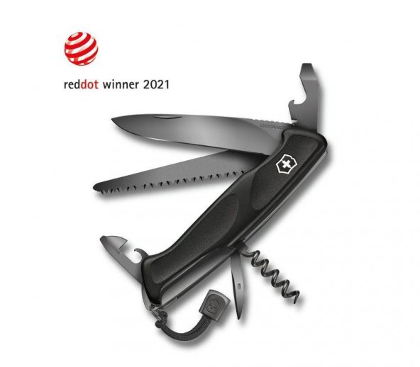 Victorinox Ranger Grip 55 Onyx 0.9563.C31P Siyah İsviçre Çakısı