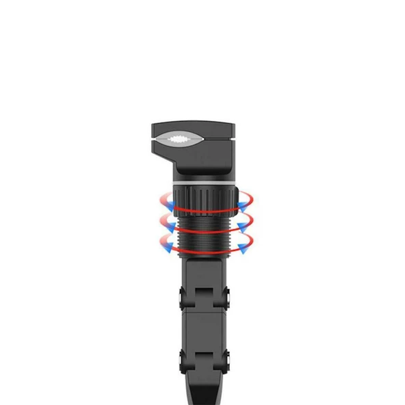 LinkTech H765 Dikiz Aynası Araç İçi Telefon Tutucu Siyah - 4