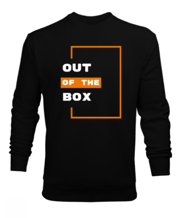Out Of The Box Blu V2 Siyah Erkek Sweatshirt