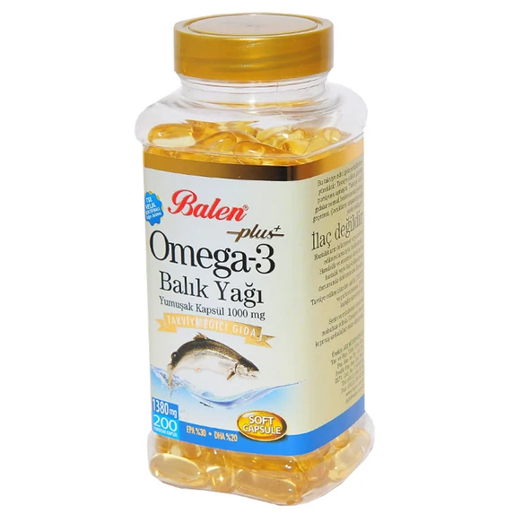 Omega 3 Plus+ Balık Yağı Yumuşak 200 Kapsül - Resim 6