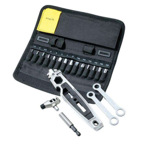 TOPEAK PREP 25 - 25 Lİ ANAHTAR SETİ + ÇANTA