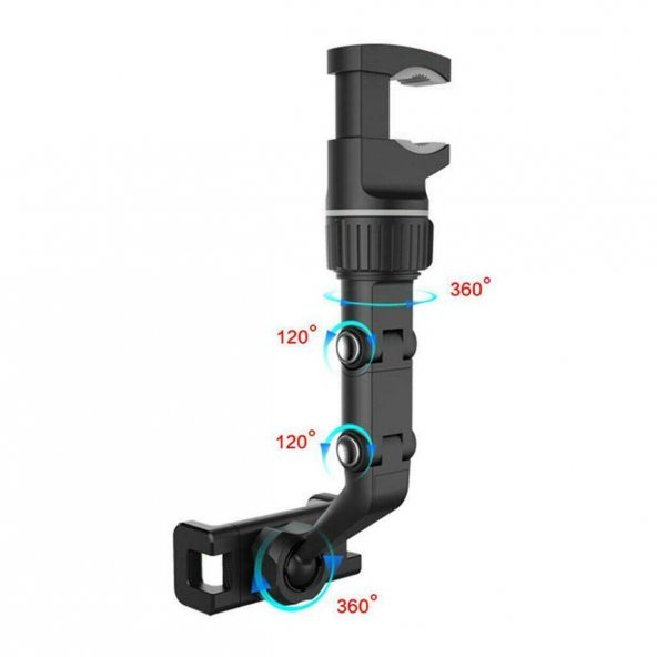 LinkTech H785 Premium Dikiz Aynası Araç İçi Telefon Tutucu - 5
