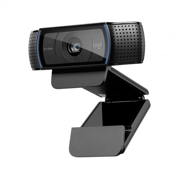 Logitech PRO HD 1080p Stereo Ses ile Web Kamerası - Siyah 1080p/30 FPS - 720p/30 FPS
