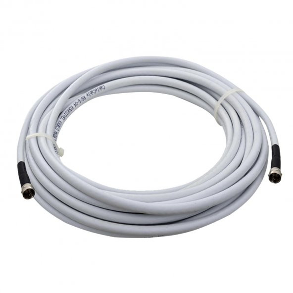 Cablecable Anten Kablosu Hazır Konnektörlü Rg6 U4 64 Tel 5 Metre
