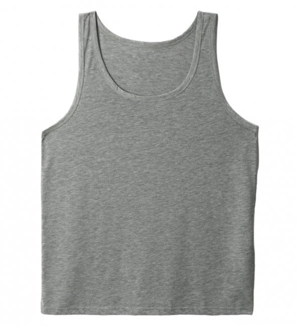 3 ADET ERKEK 100 PAMUK ASKILI KLASİK ATLET - 4