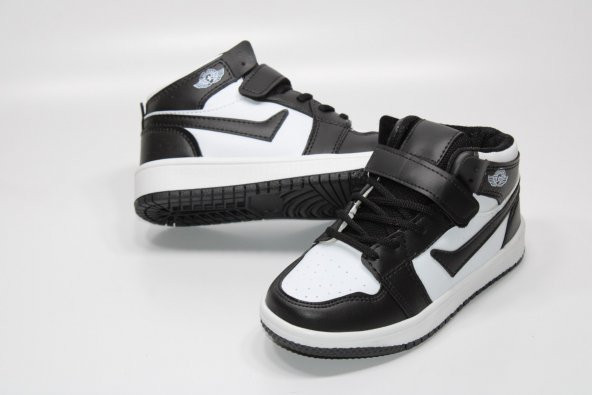 MND KIZ-ERKEK ÇOCUĞU BOĞAZLI AİR TABAN SU GEÇİRMEZ CİLT YENİ SEZON BASKETBOL CIRTLI SNEAKER - 3