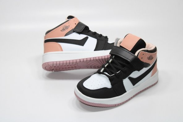 MND KIZ-ERKEK ÇOCUĞU BOĞAZLI AİR TABAN SU GEÇİRMEZ CİLT YENİ SEZON BASKETBOL CIRTLI SNEAKER - 6