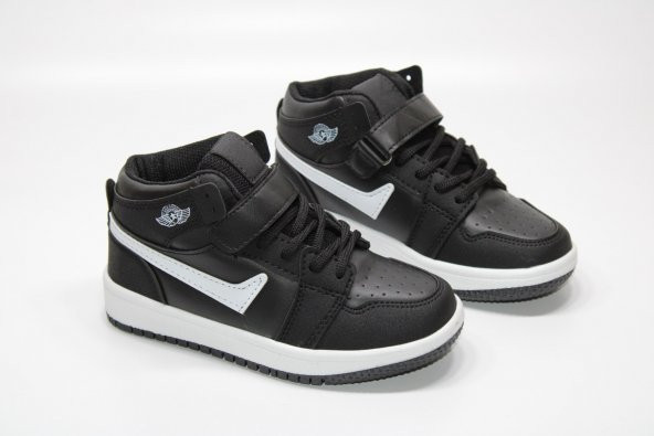 MND KIZ-ERKEK ÇOCUĞU BOĞAZLI AİR TABAN SU GEÇİRMEZ CİLT YENİ SEZON BASKETBOL CIRTLI SNEAKER - 7