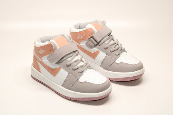 MND KIZ-ERKEK ÇOCUĞU BOĞAZLI AİR TABAN SU GEÇİRMEZ CİLT YENİ SEZON BASKETBOL CIRTLI SNEAKER - 10